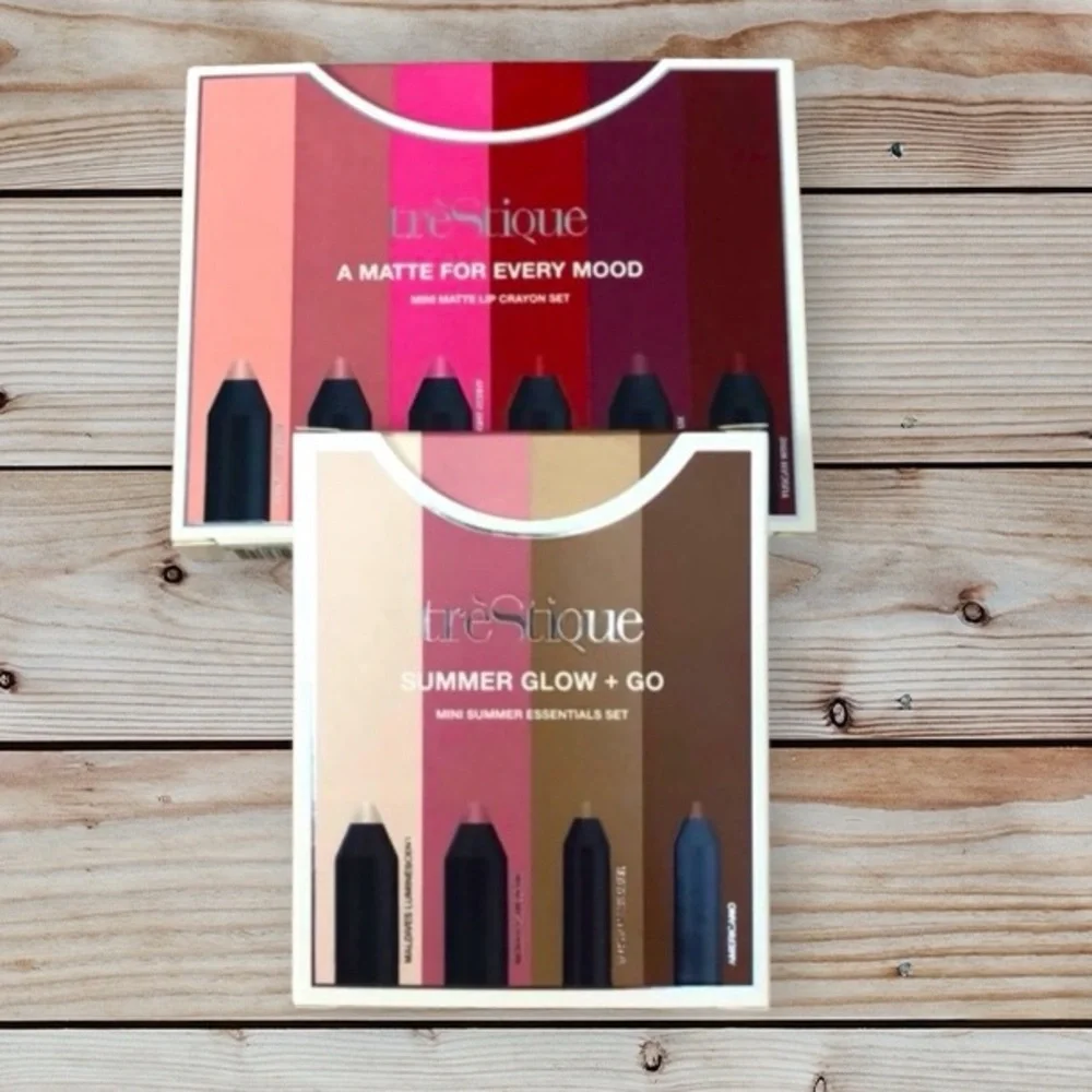 Trestique crayons lip/face/eye bundle all new in box